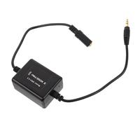 SHINEOFI Car Audio Static Filter Aux Noise Canceller Without Power Source Heavy-duty Ground Loop Isolator for Hum and Buzz Reduction in Car Stereo Systems