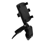 SHINEOFI Car Navigation Holder and Phone Stand for Car Dashboard Black Abs Plastic Compatible with Most Smartphones Suitable for Driving and Travel Use