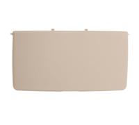 SHINEOFI Car Sun Visor Mirror Cover Replacement Vanity Mirror Cover with Flip Lid Light Grey for inside Car Use