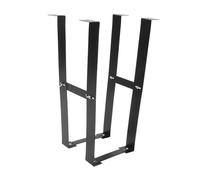 SHINEOFI Carbon Steel Computer Host Rack Tower Stand Mount for Desk under Desk Pc Bracket