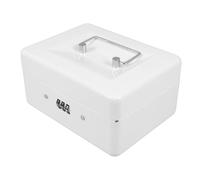 SHINEOFI Cash Box Cold Rolled Steel Construction Multifunctional Design, Portable Locking with Combination Key Lock Large Storage Capacity and Suitable for Homes and Commercial Settings