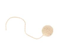SHINEOFI Cat Scratch Post Accessories Sisal Rope Fuzzy Balls for Indoor Cats Play Towers Trees Interactive Teaser Toys