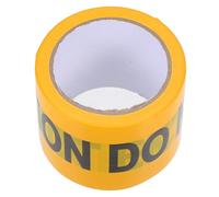 SHINEOFI Caution Do Not Enter Tape Roll 7.5Cm X 100M Non-Adhesive Warning Tape for Hazardous Areas Crime Scene Barrier