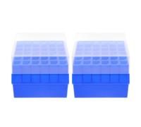 SHINEOFI Centrifuge Tube Holder Plastic Boxes with 36 Numbered Slots for 10Ml and 15Ml Tubes, Sturdy Deformation-Resistant Storage for Laboratory Sample Preservation