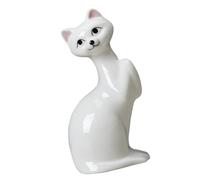 SHINEOFI Ceramic Flower Vase Adornment Small White Desktop Vase Decorative Multifunctional Home Decor for Living Room Table Mini Dry Flower Holder