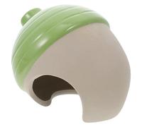 SHINEOFI Ceramic Nest for Hamster House Small Animals Summer Nest Pet Hideout Hut Cooling Function for Hamster