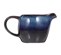 SHINEOFI Ceramic Syrup Dispenser Pitcher with Handle, for Serving Hot Maple Syrup and Butter in Cafes and Hotels