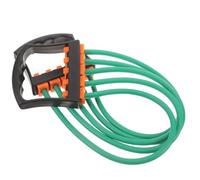 SHINEOFI Chest Expander Pulling Band Tpe Green Lightweight Non-slip Ergonomic Handle for Bodybuilding and Yoga for Athletes and Seniors