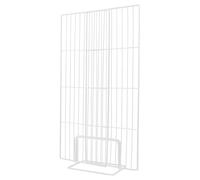 SHINEOFI Chest Freezer Divider Adjustable Iron Wire Shelf Separator 32-34cm Width with Support Bracket, Refrigerator Freezer Organizer Partition Board for Home Storage