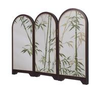 SHINEOFI Chinese Mini Screen Feng Shui Ornaments Antique Tree Decorative Artistry Workspace Partition Asian Tearoom Party Decor