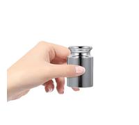 SHINEOFI Class Chrome-plated Calibration Weight for Digital Scales Rust-resistant Precision Scale Balance Tool Compact for Lab and Teaching Use