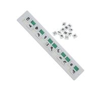 SHINEOFI Coded Packaging Box Label Moving Checklist Board Slots Slider Portable Packing Checklist for Home Organization and Storage Inventory