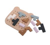 SHINEOFI Cognitive Puzzle with Silicone Pieces for Seniors, Brain Training and Sensory Activities Suitable for Care Centers and Home Use