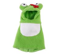 SHINEOFI Colorful Fleece Parrot Hoodie Xl for Pet Birds Warm Costume for Halloween Christmas Party Cosplay Easy to Wear and Wash Stitching for Unique Adorable Style