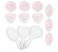 SHINEOFI Comb Silicone Casting Molds 12Pcs DIY Comb Making Kit for Epoxy Resin Hair Brush Crafting with Easy Demold and Durable Mold