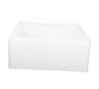 SHINEOFI Compact Wall Mounted Sink No-Drill Installation Space-Saving Plastic Washbasin for Small Bathrooms Rentals Shower Areas Easy-Clean Utility Basin