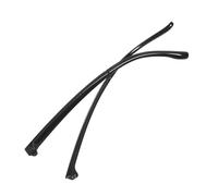 SHINEOFI Concave Flat Tooth Eyeglass Replacement Arms Wide Fit Glasses Temple Repair Accessories for Various Eye Wear Models Compatible Ear Grips