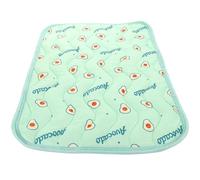 SHINEOFI Cooling Pad for Pets and Dogs Green Cloth Self Cooling Mat with Easy to Move Design for Summer Use and Rest Comfortable for Cats and Small Animals