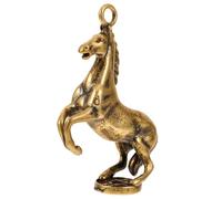 SHINEOFI Copper Horse Pendant for Jewelry Making Copper Material DIY Charm for Home Office Decor Symbol of Prosperity and Financial Success Small Crafting Accessory for Unique Jewelry