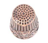 SHINEOFI Copper Sewing Thimble Finger Protector Embroidery Craft Tool for Canvas Repair Lightweight Portable Gift for Dressmakers and Sewing Enthusiasts