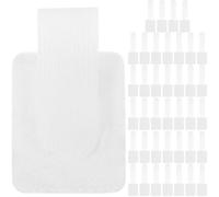 SHINEOFI Cord Organizer Cable Ties 40Pcs Self-Adhesive with 3M Backing for Managing USB and Power Cables in Home and Office Reusable White Straps