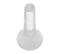 SHINEOFI Crystal Glass Pestle Grinder for Laboratory and Art Supplies Ergonomic Multi Functional Rod for Precise and Pigment Processing Watercolor Art Tool