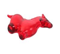 SHINEOFI Crystal Horse Statue Decorative Collectible Standing Horse Figurine for Home Office Shelf Living Desktop Decoration