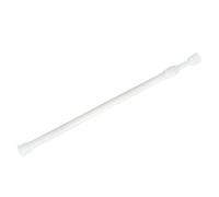 SHINEOFI Curtain Rod Carbon Steel and Abs Material Adjustable Tension 60-110cm No Drill Extendable Rod Multifunctional Stably Fixed on Wall for Curtains and Clothes for Closet