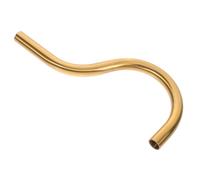 SHINEOFI Curved Wall Lamp Elbow Tube Threaded for Lamp Rod Making Stem Accessory for Repair