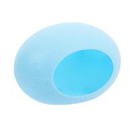 SHINEOFI Cute Egg Shape Small Animal Hideout Made of Sturdy Abs Material, Easy to Assemble Hamster Cage Accessory with Antisleep Room Design, for Squirrels and Hedgehogs