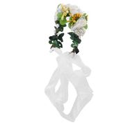 SHINEOFI Cute Flower Cat Collar for Kitten and Pet Cats Comfortable Cloth Material Delicate and Cozy Design for Birthdays and Daily Wear Not Easy to Break