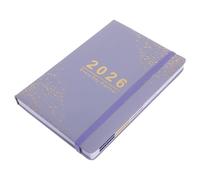 SHINEOFI Daily Planner Hardcover Journal Days Academic Organizer with Smooth Writing Year English Layout Pocket Planner for Students Teachers Professionals