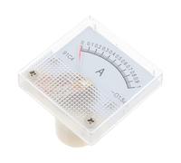 SHINEOFI Dc Ammeter 0-1A Analog Milliampere Meter Mechanical Current Tester for Physics Lab Experiments and Electrical Current Measurement Equipment