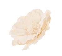 SHINEOFI Decorative Aromatherapy Flower Placement Refill in White Pith Paper Lily Flower, Resist Deformation and Enhances Visual Appeal, Suitable for Desk and Bookshelves in Chinese Decor