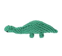 SHINEOFI Dinosaur Shape Dog Teething Made of Sturdy Cotton Rope to Correct Destructive Habits and Promote Healthy Growth, Interactive Pet Chewing for Puppies and Dogs