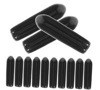 SHINEOFI Dishwasher Rack End Caps Dishwasher Rack Prong Tip Covers Black 200 Pcs Plastic for Repair and Protection Convenient Practical