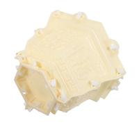 SHINEOFI DIY Hexagonal Flower Pot Mold Plastic Thickened Cement Planter Mold for Bonsai Craft Making, Resin and Concrete Casting Tool for Garden Decor, Random Color