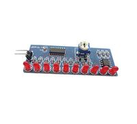 SHINEOFI DIY Water Lamp Kit Ne555 Cd4017 Electronic Parts 10 Pcs Blue Pcb for Electronic Production and DIY Projects