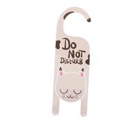 SHINEOFI do Not Disturb Door Sign Double Sided Door Hanger Privacy Sign for Hotel Office Bedroom Restroom Door Knob Tag Message for Guests and Staff