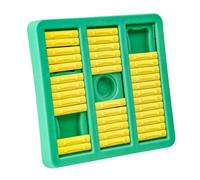 SHINEOFI Dog Feeding Toy Slow Feeder for Dog Green Pp Interactive Puzzle Prevent Stomach Problems Educational Play Pet Feeding