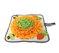 SHINEOFI Dog Snuffle Mat for Boredom Relief, Hidden Food Puzzle Pad Non-Toxic Material, Washable Pet Foraging Mat Suitable for Slow Feeding and Anxiety Reduction