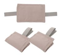 SHINEOFI Door Slam Stopper Cushions 3-Pack with Elastic Straps Safety Door Silencers for Prevents Locked Out Noise Reducing Door Buffer Pads
