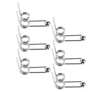 SHINEOFI Double Return Torsion Springs with Quick Styling Solution 6pcs Metal Hair Curling Replacement Accessories and Easy Installation for Curling Iron Rods for Daily Routine