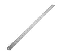 SHINEOFI Double Sided Stainless Steel Ruler with Metric and Imperial Scales Durable Measuring Tool for School Engineering and Office Use Thickened Steel Design for Accurate Drafting