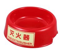 SHINEOFI Durable Plastic Fire Extinguisher Base Support Stand for Cars Offices Fire Resistant Holder with Glow the Dark Design for Efficient Storage Reliable Use