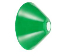 SHINEOFI E27 Vintage Green Glass Lampshade Replacement for Bankers Desk Lamp, Decorative Cone Bell Shape Glass Light Shade for Study Office Library Lighting
