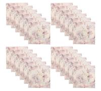 SHINEOFI Elegant Butterfly Wedding Paper Napkins Floral Napkins 40pcs 6.5x6.5 Inch Soft Wood Pulp Disposable and Decorative Versatile for Restaurant Weddings and Upscale Events for Guests