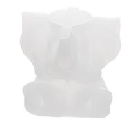 SHINEOFI Elephant Silicone Candle Mold for DIY Aromatherapy Crafts Flexible Wax and Soap Mold Lifelike Animal Ornament Design for Handmade Candle Making and Soap Craft