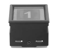 SHINEOFI Elevator 1St Floor Button Replacement, Dc24V Green Light Pushbutton Switch for Commercial and Residential Elevator Control Panel