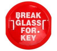 SHINEOFI Emergency Door Lock Box Glass Emergency Break Lock Box for Outside House Key Holder Locker for Home Office